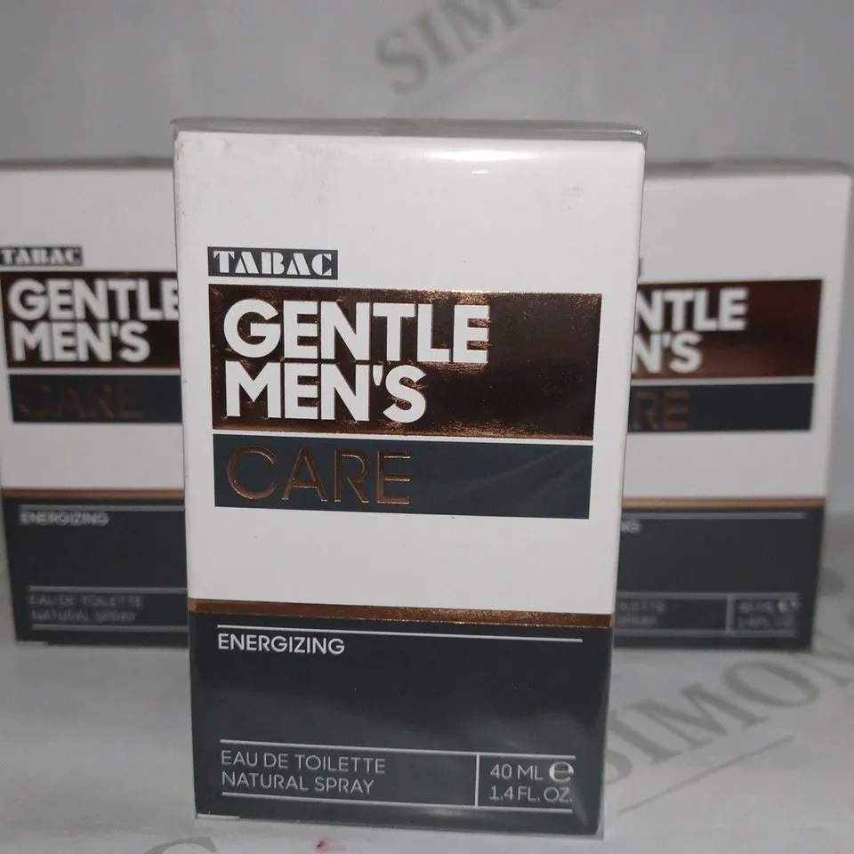 LOT OF APPROX 10 X 40ML TABAC GENTLE MEN'S CARE EAU DE TOILETTE