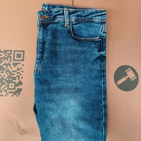 C&A HIGH SLIM JEANS IN BLUE SIZE EU 42