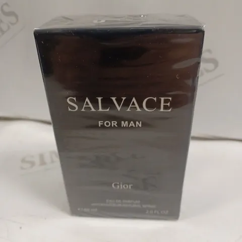 BOXED AND SEALED GIOR SALVACE FOR MAN EAU DE PARFUM 60ML