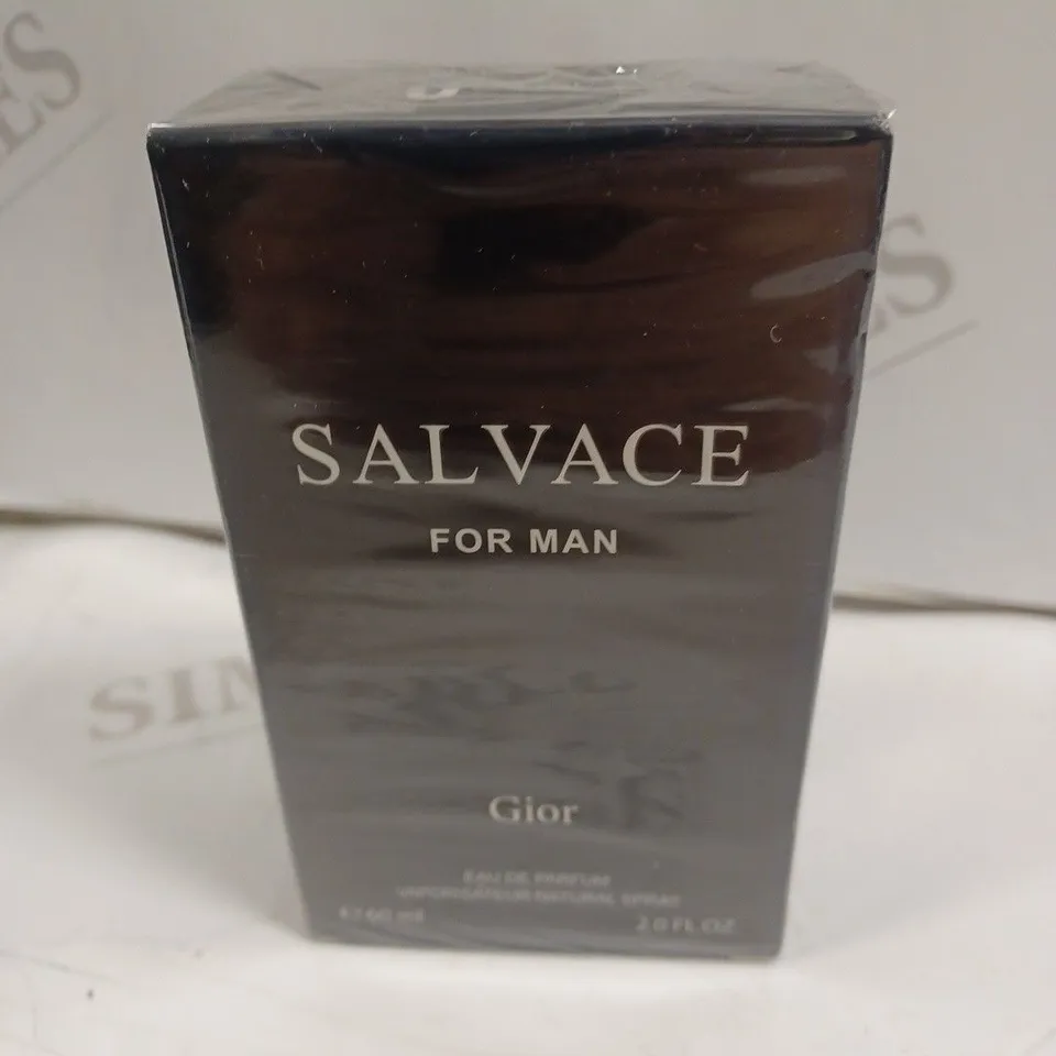 BOXED AND SEALED GIOR SALVACE FOR MAN EAU DE PARFUM 60ML