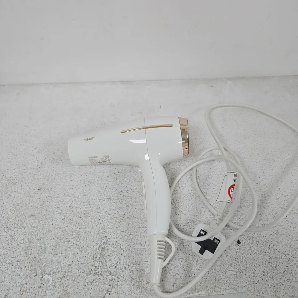 VISAGE PRO STYLE IONIC HAIRDRYER – WHITE, 1800–2200W
