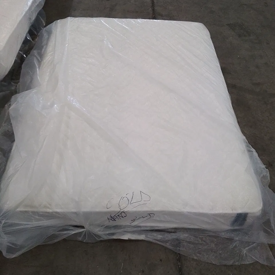 QUALITY BAGGED 4'6" DOUBLE SERENITY HYBRID COIL AND MEMORY FOAM MATTRESS