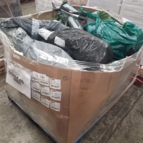 PALLET OF APPROXIMATELY 27 UNPROCESSED RAW RETURN HOUSEHOLD AND ELECTRICAL GOODS TO INCLUDE;