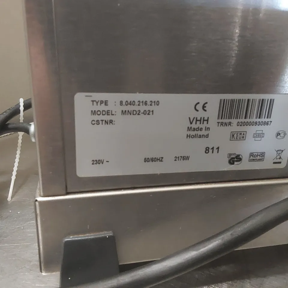 BRAVILOR BONOMAT MONDO 2 COFFEE POUR & SERVE MACHINE