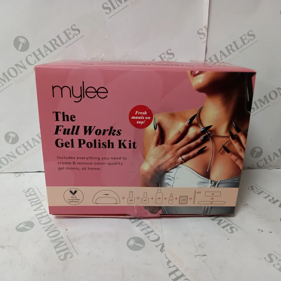 BOXED MYLEE THE FULL WORKS GEL POLISH KIT 