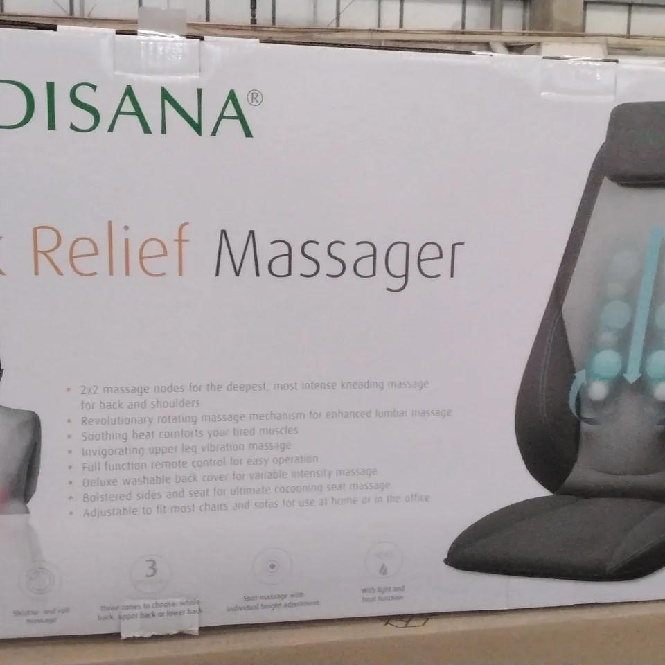 BRAND NEW BOXED MEDISANA BACK RELIEF MASSAGER