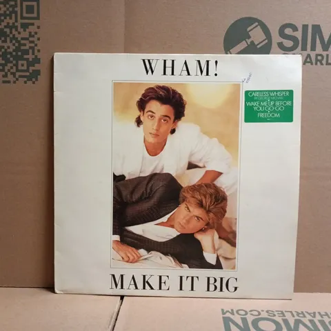 WHAM MAKE IT BIG VINYL