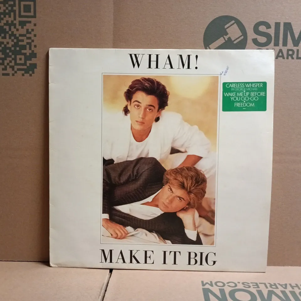 WHAM MAKE IT BIG VINYL