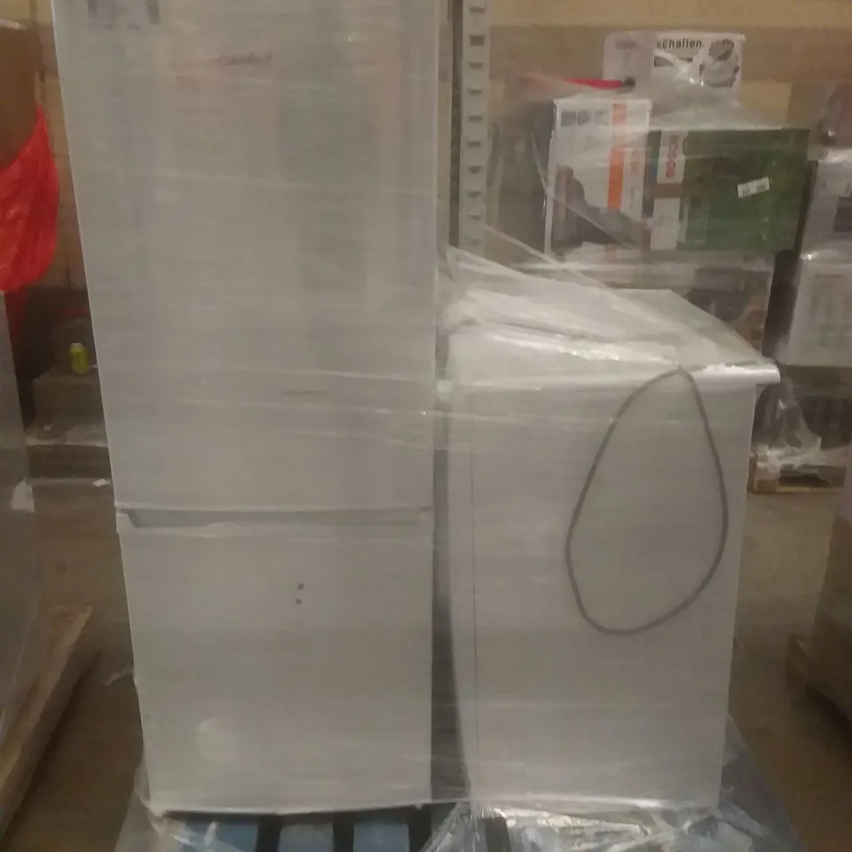 CANDY SMART PRO FREESTANDING WASHING MACHINE AND COMFEE FRIDGE FREEZER FREESTANDING 170L WHITE