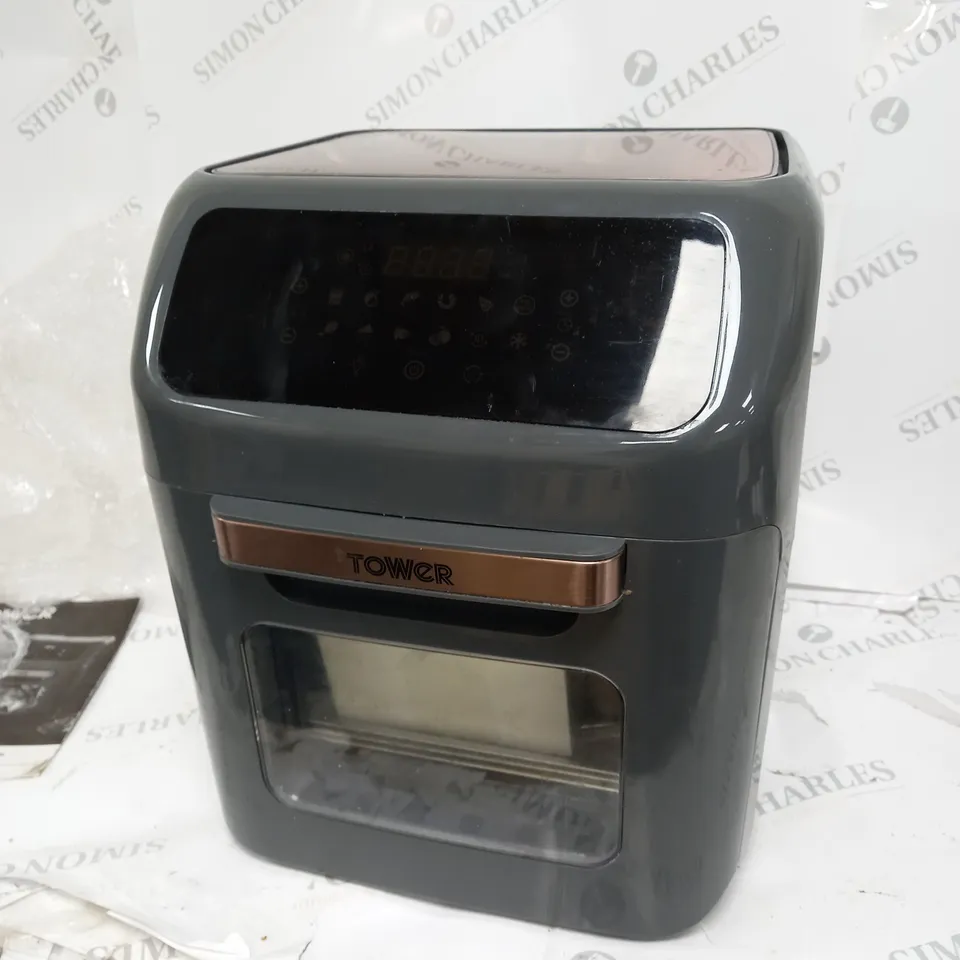 TOWER VORTEX T17064 AIR FRYER OVEN 12L - ROSE GOLD/GREY