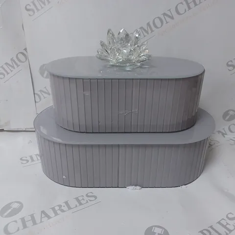 BOXED JM BY JULIEN MACONDALD SET OF 2 TRINKET BOXES