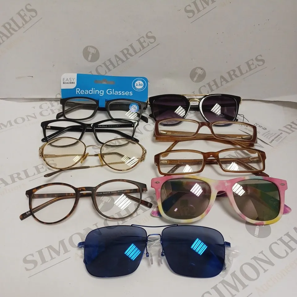 APPROXIMATELY 20 ASSORTED SUNGLASSES & SPECTACLES IN VARIOUS BRANDS	