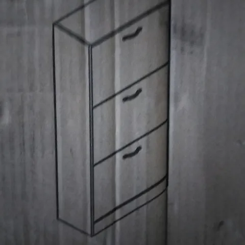 VIDA 3 DRAWER SHOE CABINET FINISH: PINE
