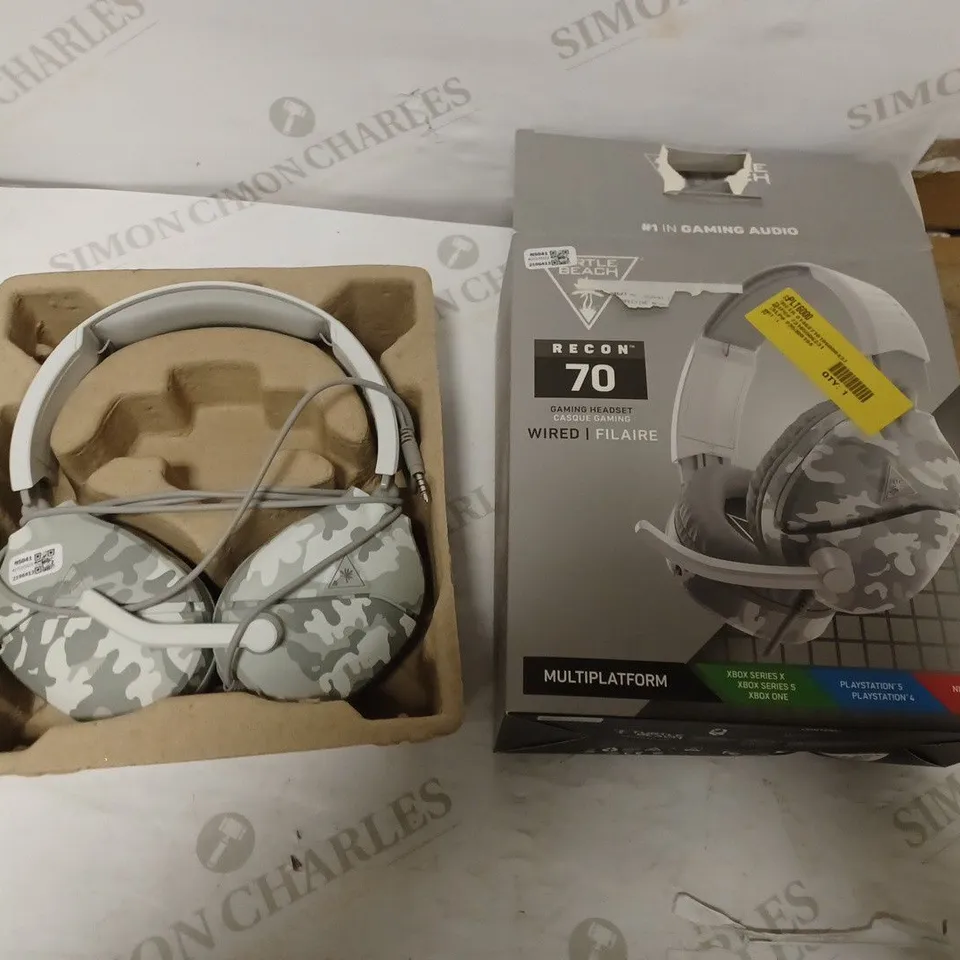 TURTLE BEACH RECON 70 HEADSET WIRED MULTIPLATFORM