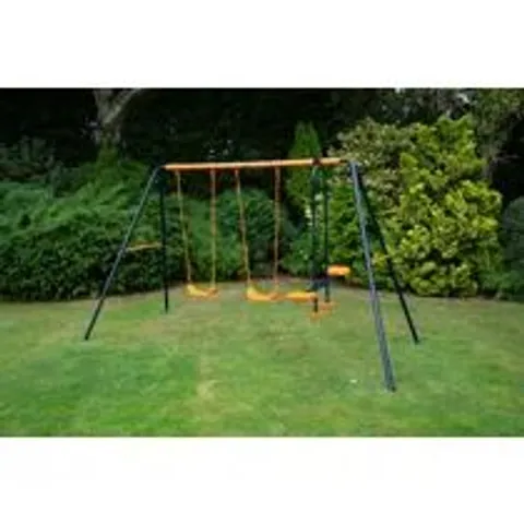 BOXED YBARRA FREEPORT PARK METAL SWING SET WITH 2 SWINGS (1 BOX)