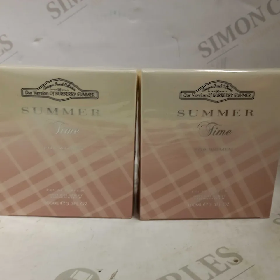 LOT OF 12 DFC SUMMER TIME EDP 100ML