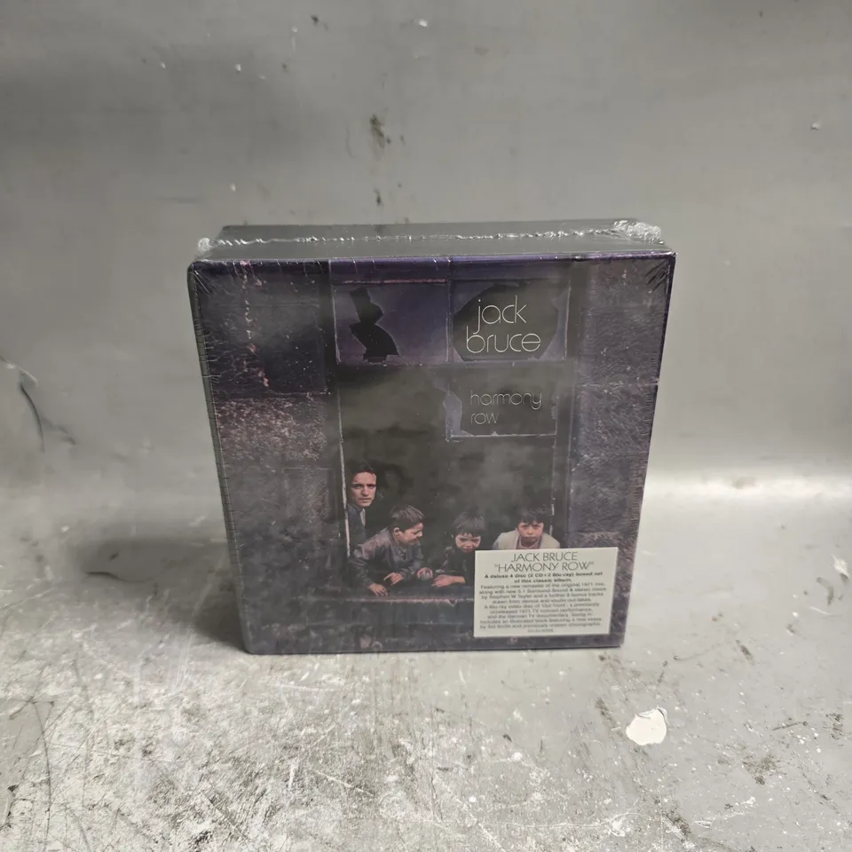 SEALED JACK BRUCE: HARMONY ROW, EXPANDED 2CD/2BLU-RAY BOX SET EDITION