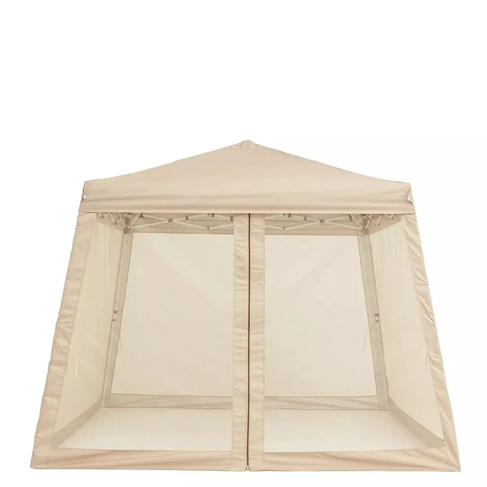 2.4 X 2.4M POP UP GAZEBO WITH MOSQUITO NET - COLLECTION ONLY 