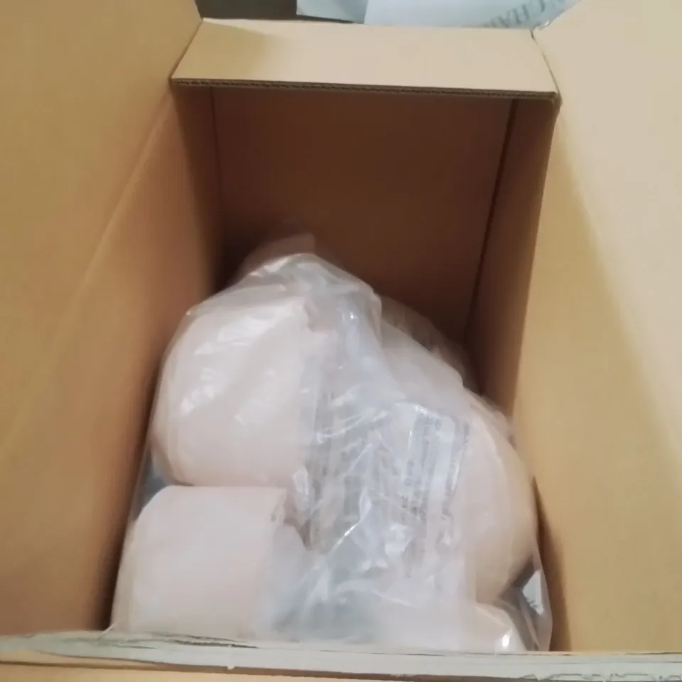 BOX CONTAINING APPROXIMATELY 6 BRAND NEW SIMPLY BE PADDED BLUSH BODY SUIT 48DD