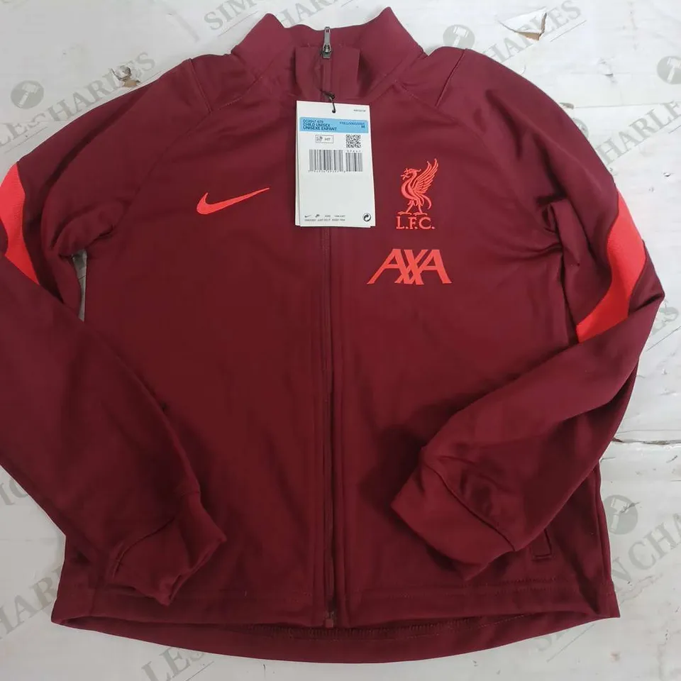 NIKE LIVERPOOL FOOTBALL CLUB TRAINING JACKET - CHILDS MEDIUM