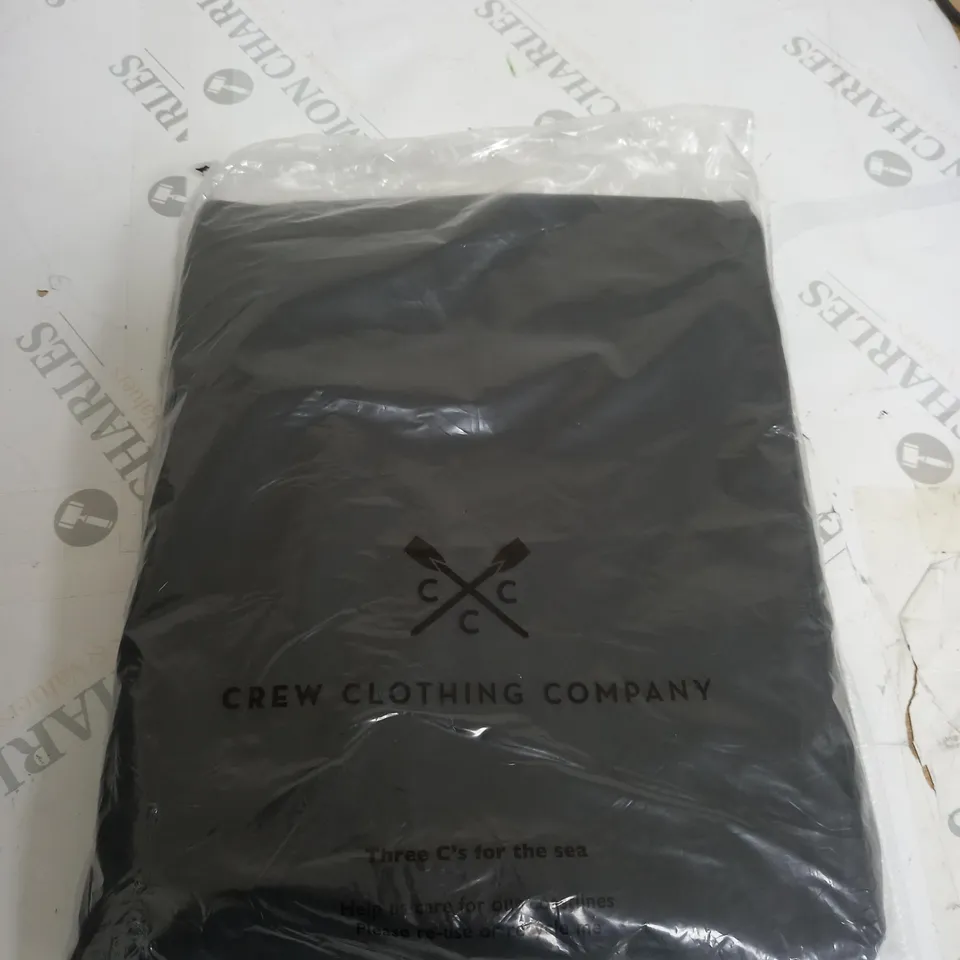 CREW CLOTHING COMPANY CHARCOAL SLIM CHINO SIZE 36R