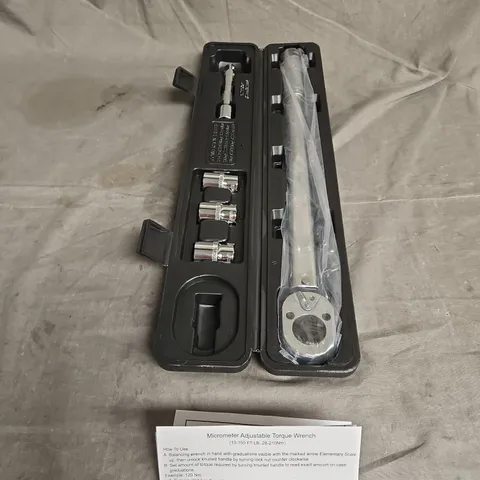 MICROMETER ADJUSTABLE TORGUE WRENCH