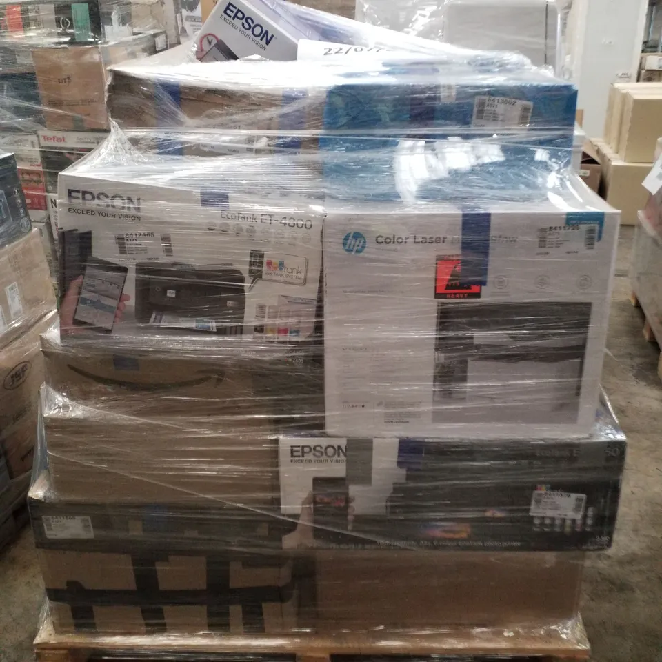 PALLET OF APPROXIMATELY 18 UNPROCESSED RAW RETURN HOUSEHOLD AND ELECTRICAL GOODS TO INCLUDE;