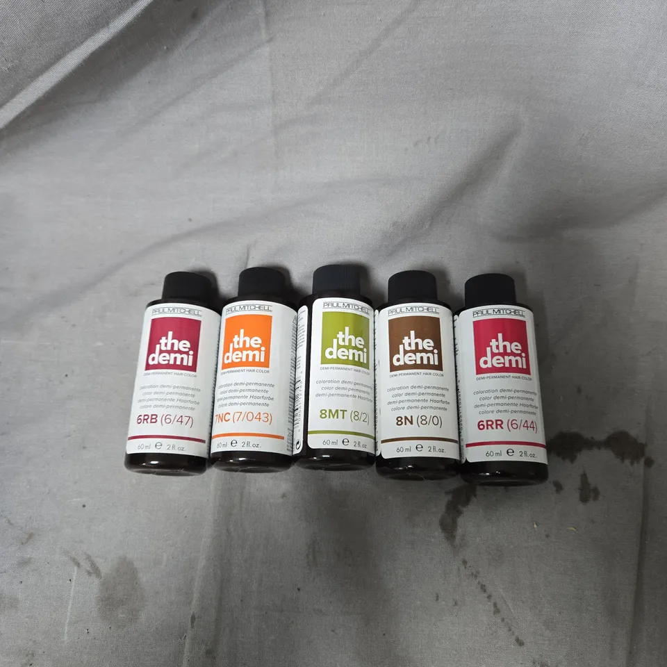 BOX OF APPROXIMATELY 20 ASSORTED PAUL MITCHELL HAIR CAR "THE DEMI"