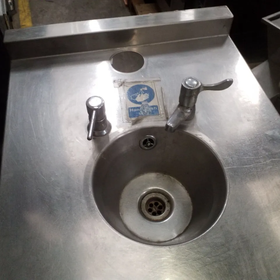 STAINLESS STEEL HAND WASH STATION