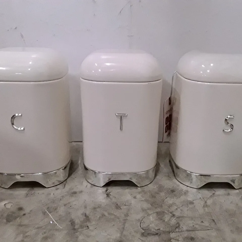 BOXED LOVELLO 3 PIECE COFFEE, TEA & SUGAR SET