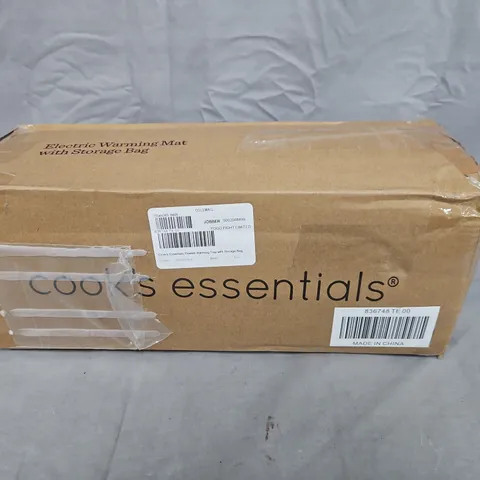 COOK'S ESSENTIALS FLEXIBLE WARMING TRAY WITH STORAGE BAG 
