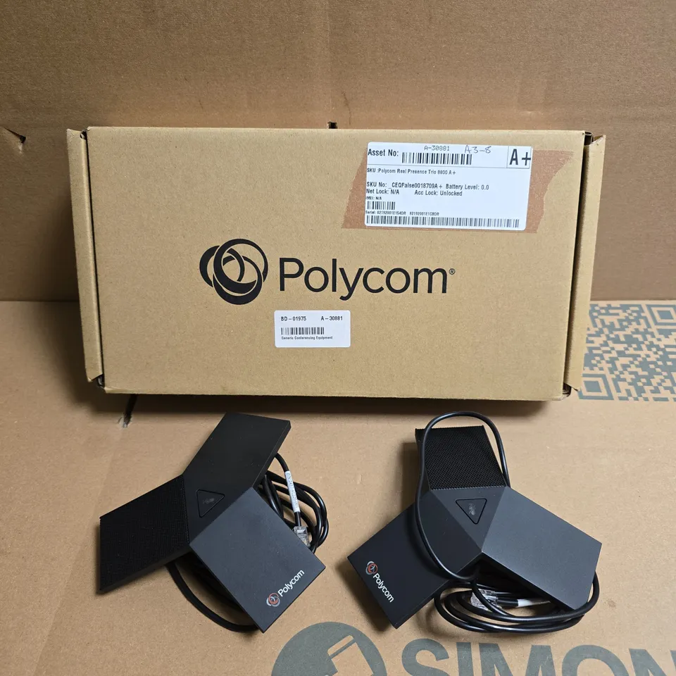 POLYCOM REALPRESENCE TRIO 8800 A+ CONFERENCE PHONES 