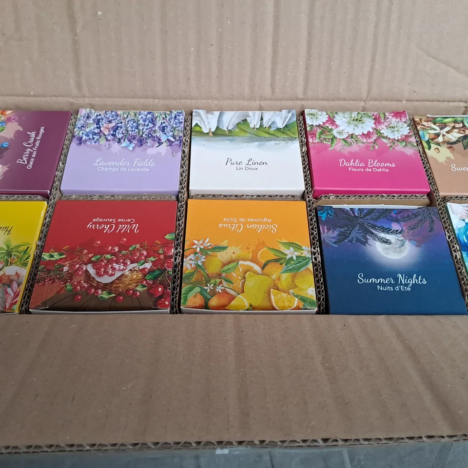 BOXED PRICE'S CANDLES SET OF 10 SUMMER JAR CANDLES IN GIFT BOXES