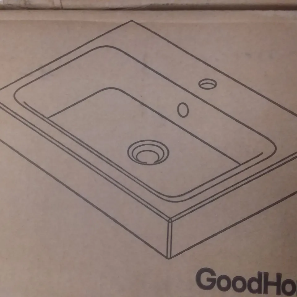 BOXED GOODHOME DUALA RESIN BASIN 60CM
