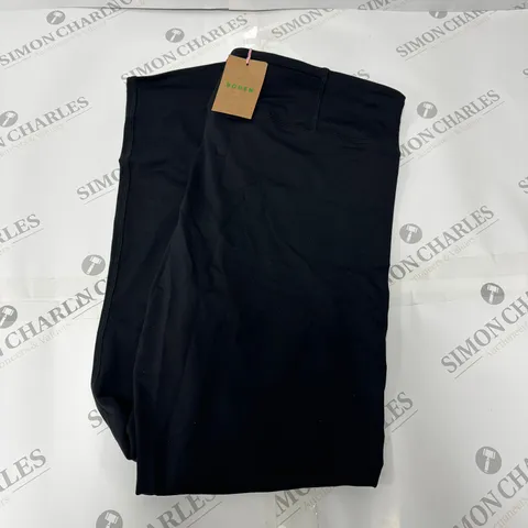 BODEN STRETCH LEGGINGS IN BLACK SIZE 18