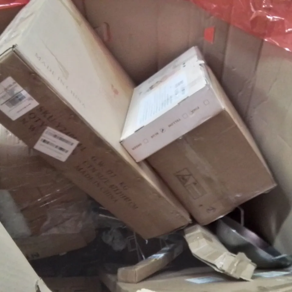 PALLET OF ASSORTED HOUSEHOLD GOODS AND PRODUCTS TO INCLUDE;ARTIFICIAL PLANT,SOUP WARMER,ASH CLEANING MASTER