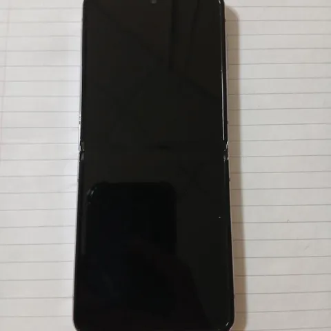 SAMSUNG GALAXY Z FLIP SMARTPHONE – BLACK & LAVENDER – BOXED