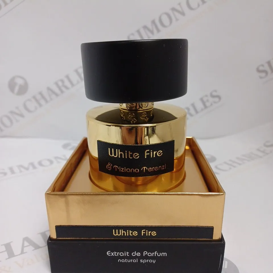 BOXED TIZIANA TERENZI WHITE FIRE EXTRAIT DE PARFUM SPRAY 