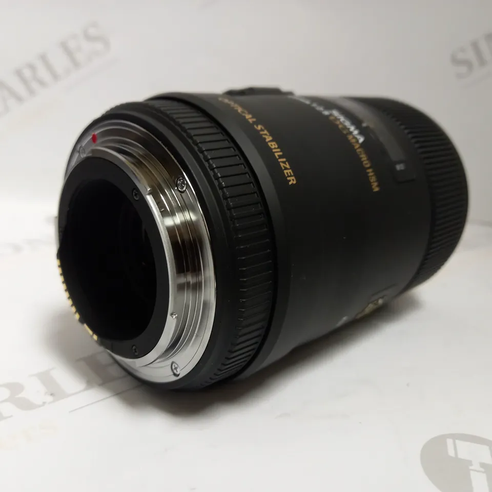 SIGMA 105MM F/2.8 EX MACRO DG HSM OPTICAL STABILISED LENS CANON FIT RRP £499.99