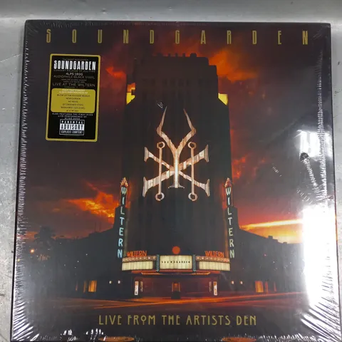 SEALED SOUNDGARDEN - LIVE FROM THE ARTISTS DEN VINYL