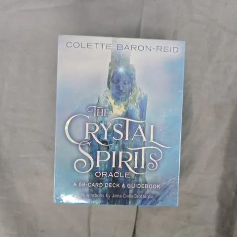 COLETTE BARON-REID THE CRYSTAL SPIRITS ORACLE – 58-CARD DECK & GUIDEBOOK