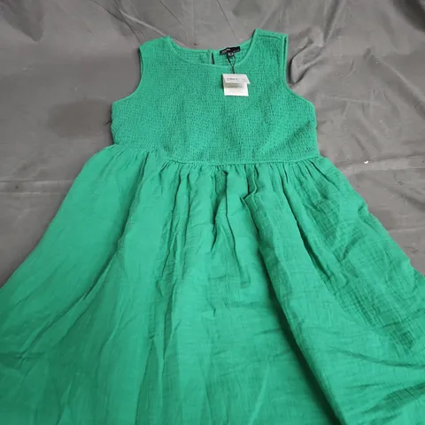 NOBODY'S CHILD GREEN SLEEVELESS CHARLIE MINI DRESS – UK 12 (EU 40, USA 8)