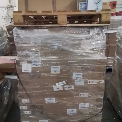 PALLET CONTAINING LARGE QUANTITY OF SIDE TABLES, VANITY MIRROR ECT.