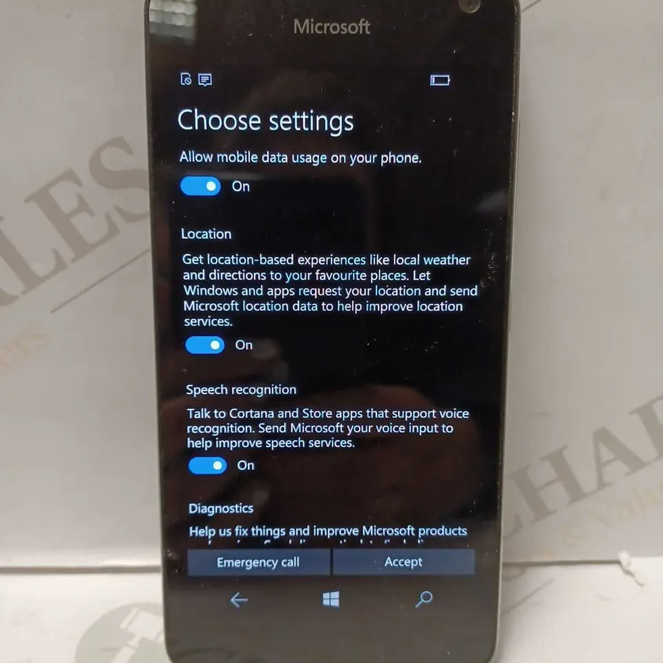 MICROSOFT LUMIA 650 RM-1152 - BLACK