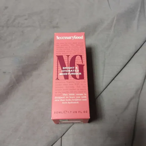 NECESSARY GOOD BRIGHT & HYDRATED MOISTURISER - 50 ML