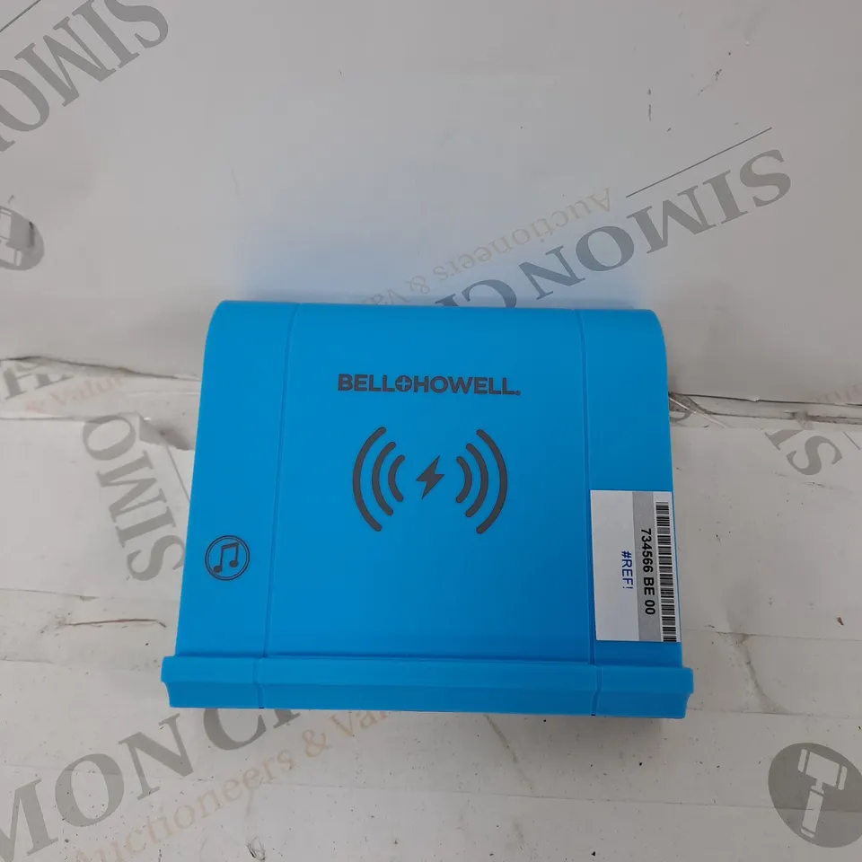 B&H BLUE WIRELESS CHARGER AND SPEAKER