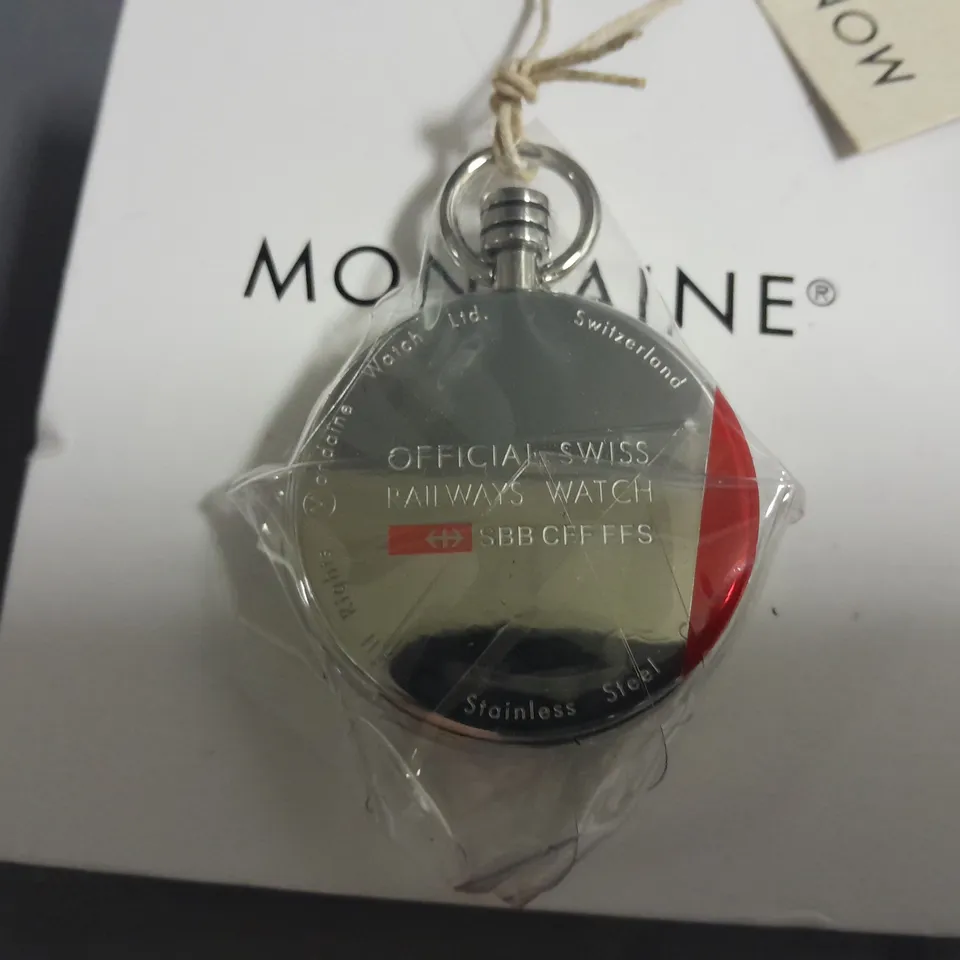 BOXED MONDAINE OFFICIAL SWISS RAILWAYS WATCH SBB CFF FFS