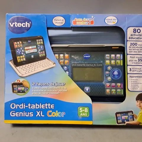 BOXED VTECH PRDO-TABLETTE GENIUS XL COLOR 