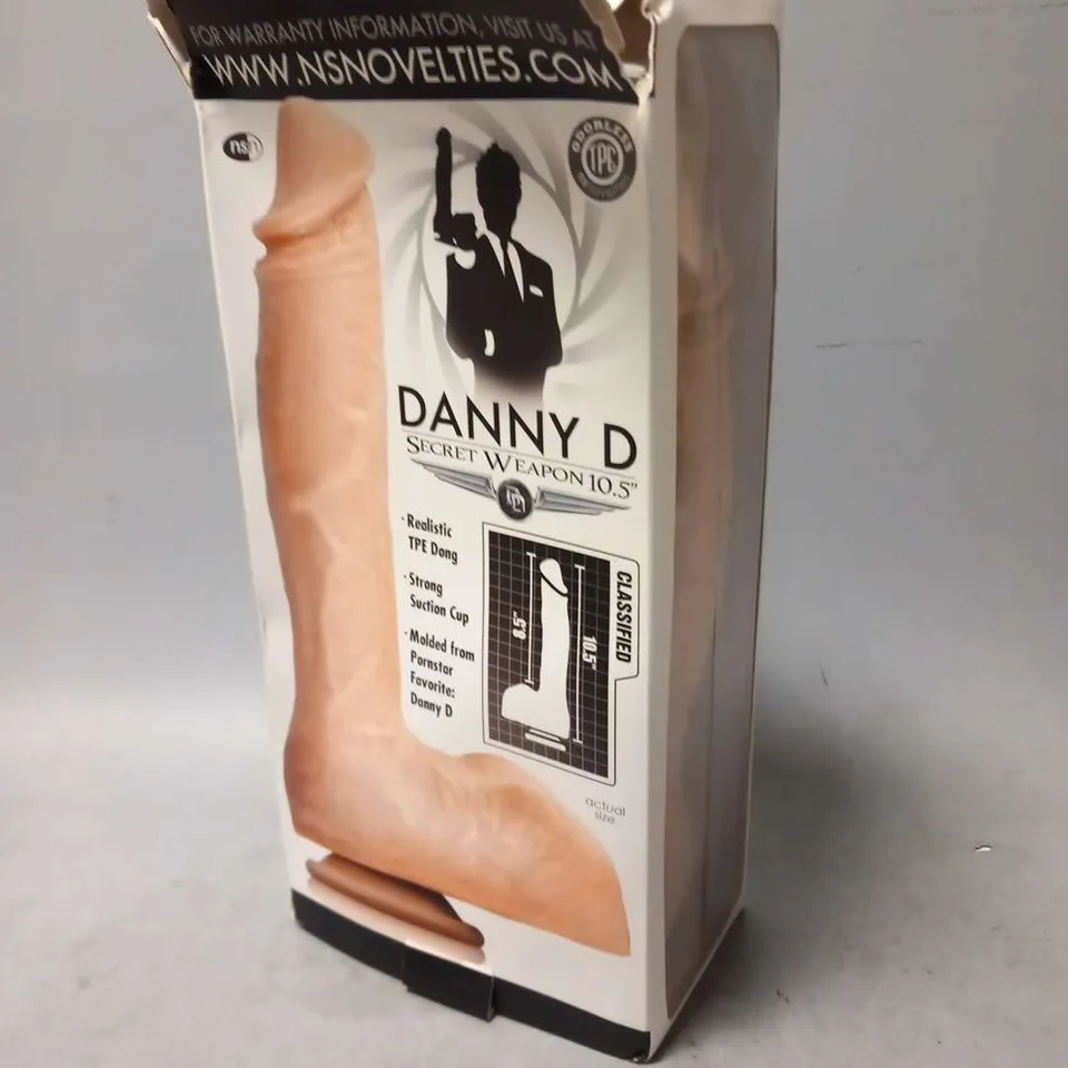 BOXED DANNY D SECRET WEAPON 10.5" NS NOVELTIES