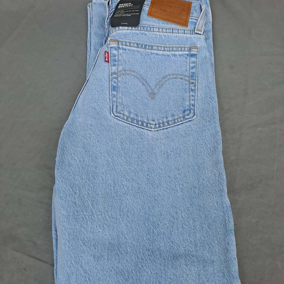 LEVIS STRAUSS WEDGIE BOOTCUT DENIM JEANS W25 L30
